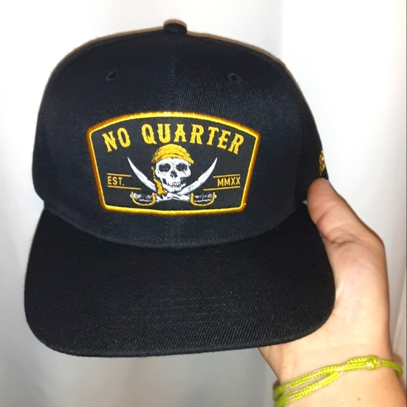 No Quarter Black "Trucker Style" hat - Picture 2 of 8